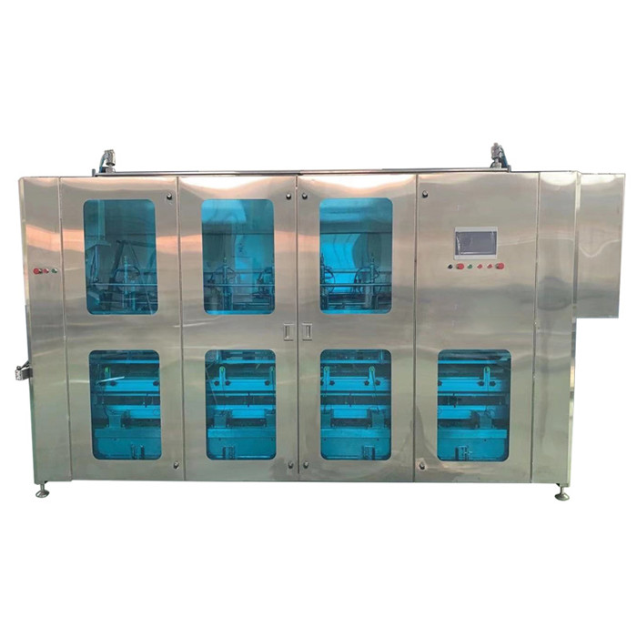 Lieljaudas Pva veļas ūdenī šķīstošo veļas kapsulu izgatavošanas mašīnu mazgāšanas līdzekļu pākšu iepakošanas mašīna